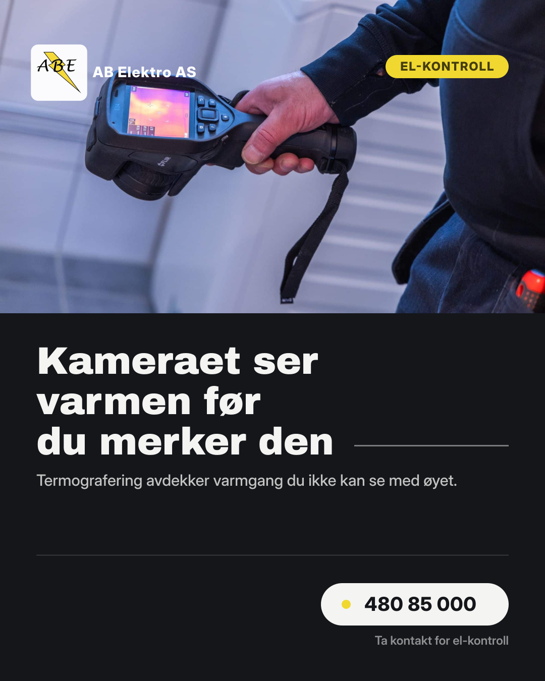 Annonse: Kameraet ser varmen før du merker den